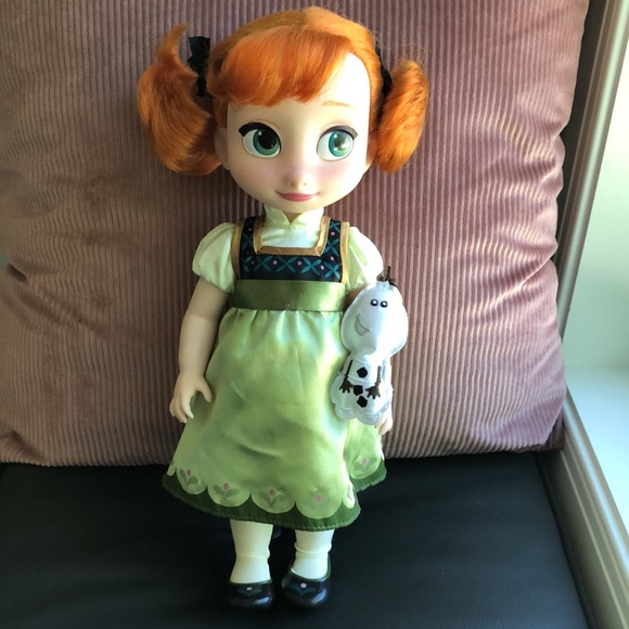 Authentic Disney Store Anna & Elsa Frozen Animators Collectibles Dolls and Sven - Picture 4 of 11